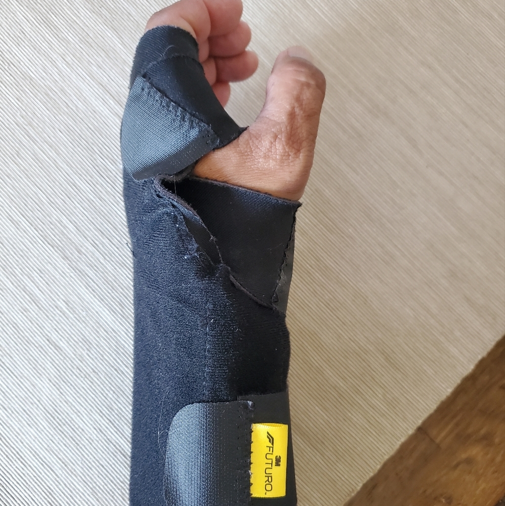 Wrist brace with Support Stabilizers Men's